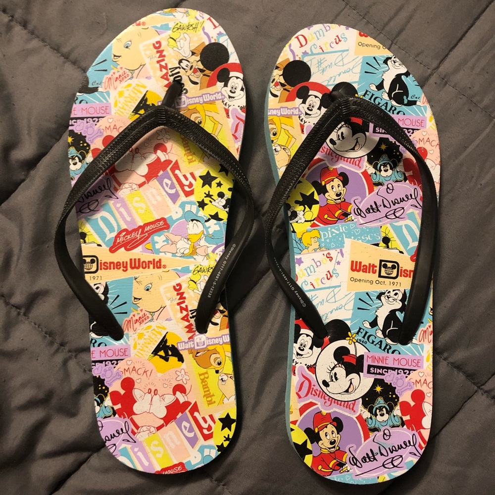 New Disney flip flops